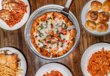 The Best Pizza in Denver can be found at the Corner House Pizza Pasta Bar